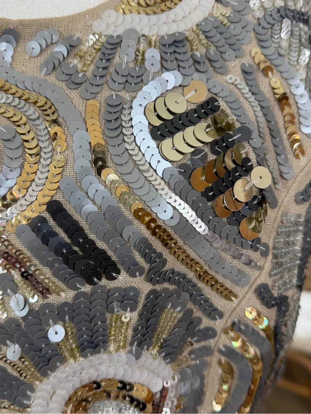 White House Black Market Linen Blend Sequin Bolero Jacket | Cropped  Cocktail M